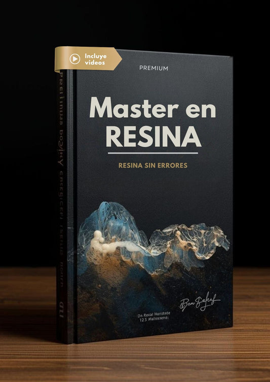 Máster en Resina Epóxica + 9 BONOS + CERTIFICADO